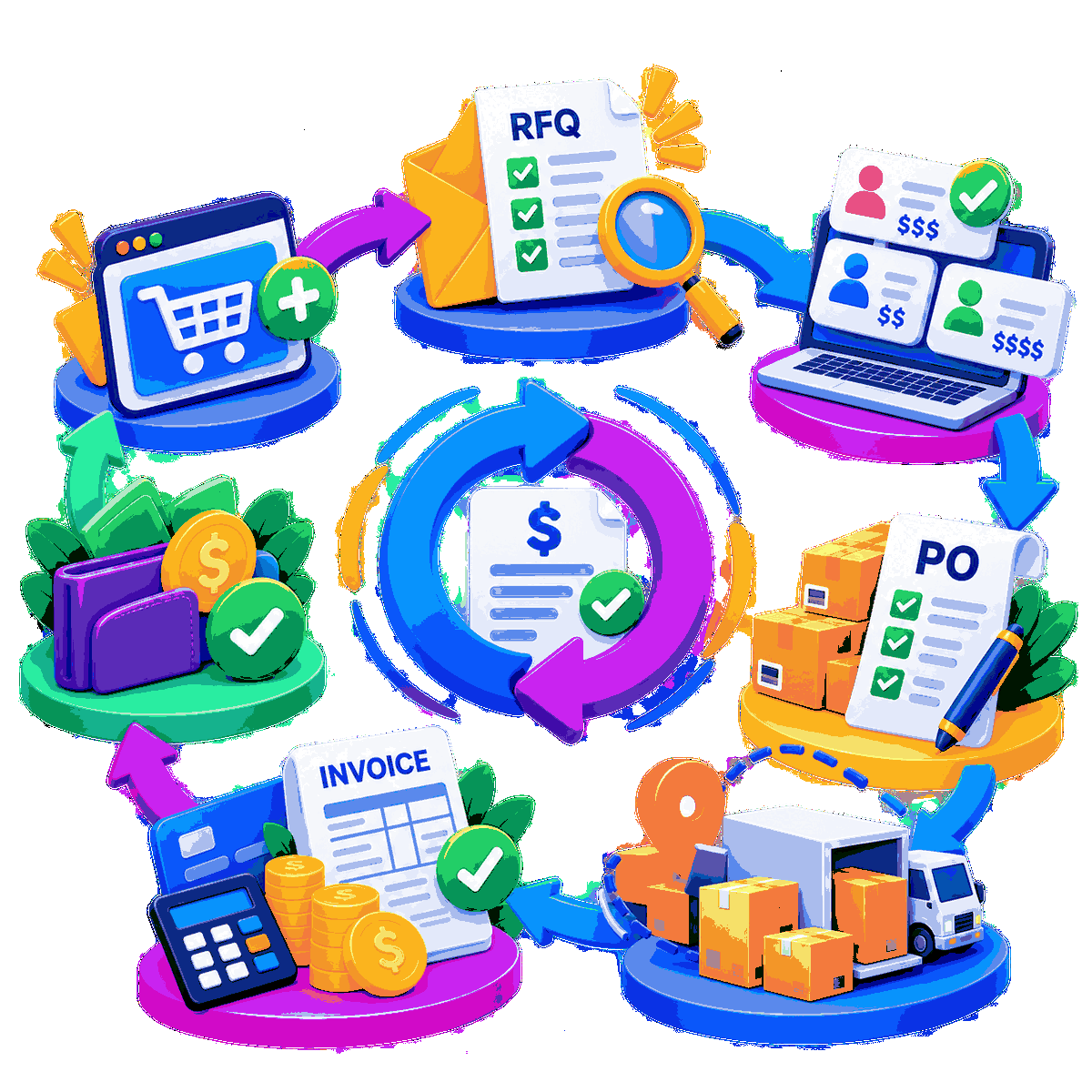 Basiswork Procure-to-Pay Lifecycle